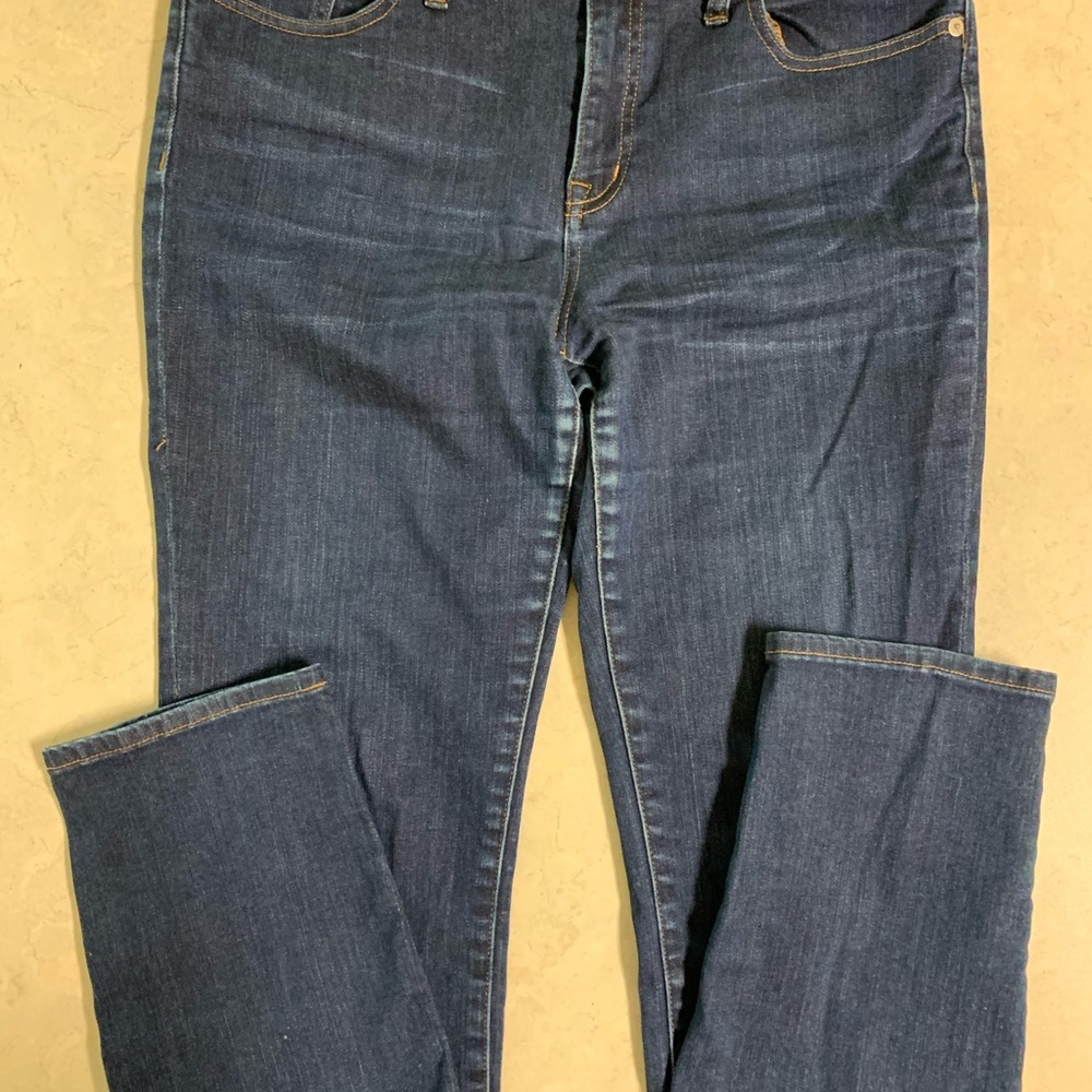 Madewell Denim straight leg jeans size 12!
